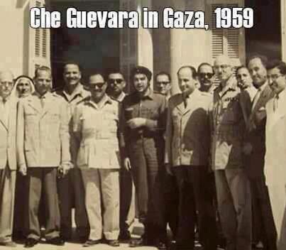 18 de junio de 1959: Ernesto Guevara en Gaza.